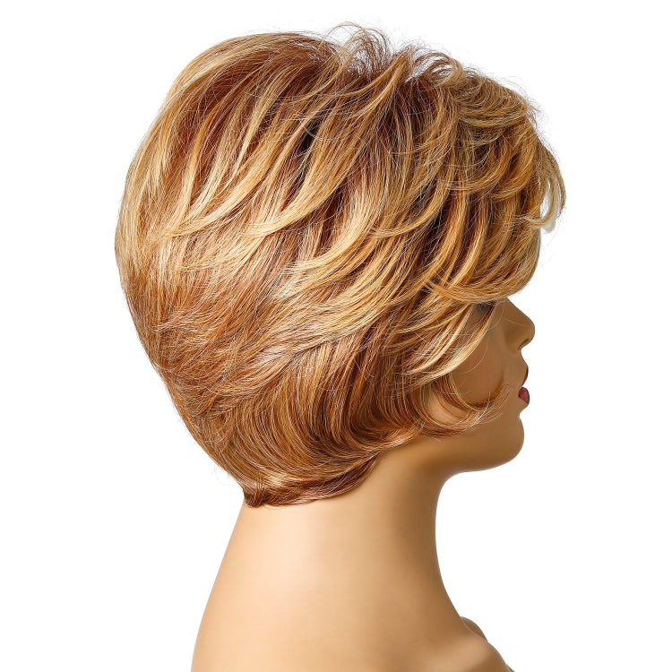 WIG-181 Ladies Short Curly Hair High Temperature Silk Wig Chemical Fiber Headgear My Store