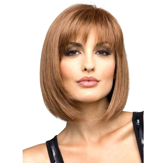 Ladies High Temperature Silk Short Wig Chemical Fiber Headgear