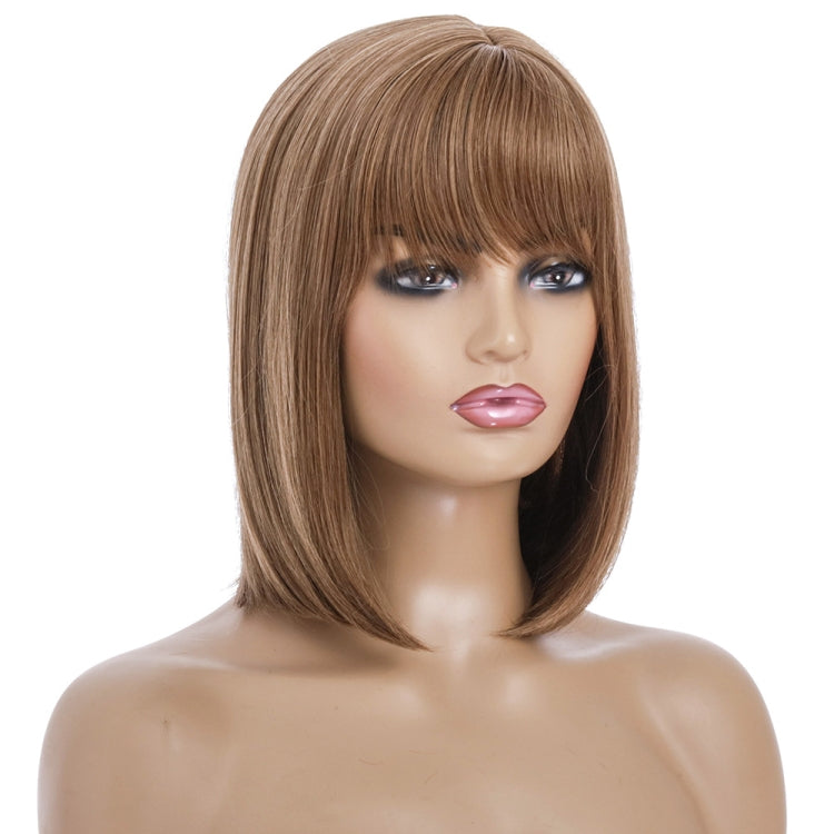 Ladies High Temperature Silk Short Wig Chemical Fiber Headgear My Store