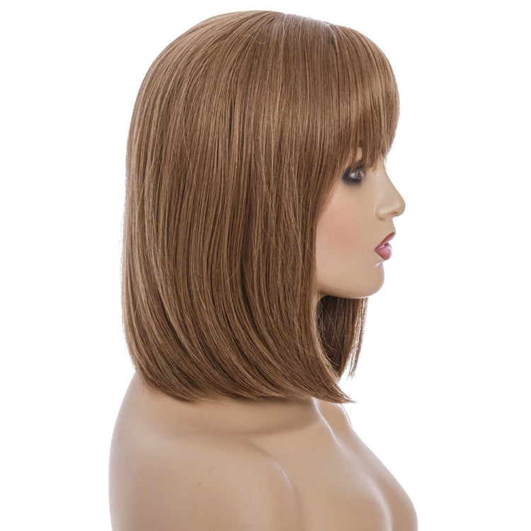 Ladies High Temperature Silk Short Wig Chemical Fiber Headgear My Store