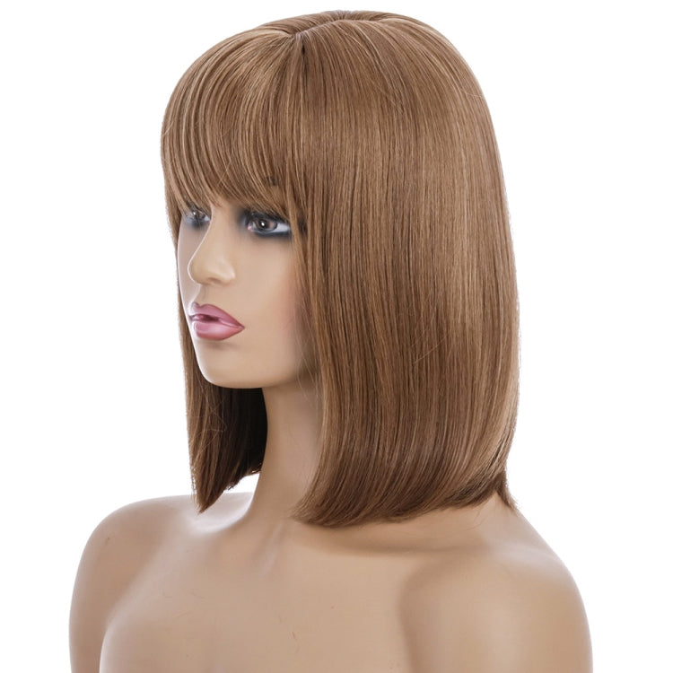 Ladies High Temperature Silk Short Wig Chemical Fiber Headgear My Store