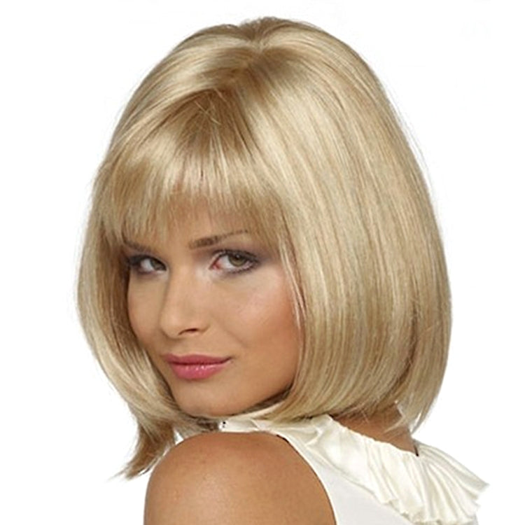 Ladies High Temperature Silk Short Wig Chemical Fiber Headgear My Store