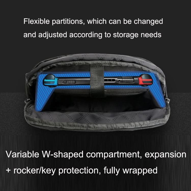 For Nintendo Switch MAHOO 10268 Storage Bag Handbag Shoulder Multi-functional Waterproof Messenger Bag Reluova