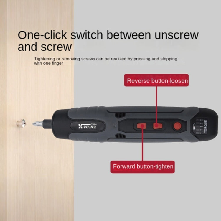 X-power Household Straight Rod Electric Screwdriver My Store