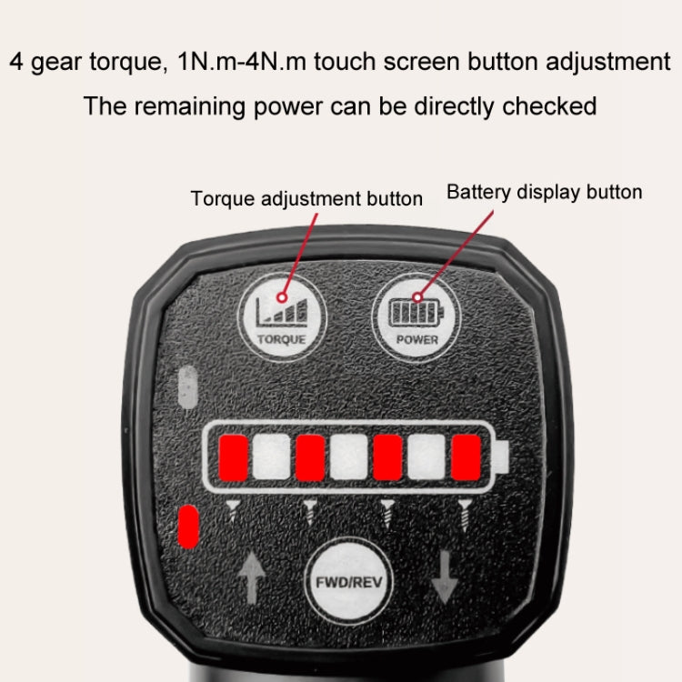 X-power Rechargeable Electric Screwdriver Electrical Maintenance Kit