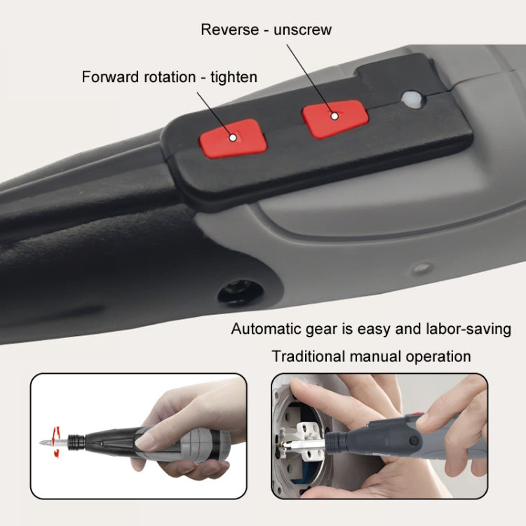 X-power 3.6V Mini Rechargeable Straight Rod Electric Screwdriver My Store