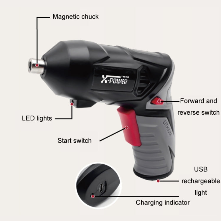 X-power Home Repair Furniture Installation Electric Screwdriver