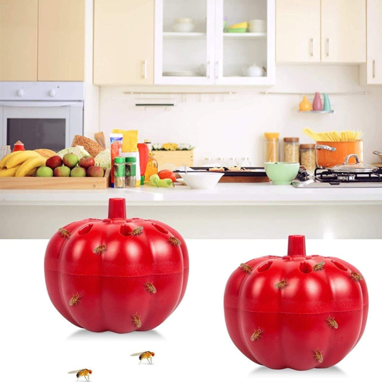 SK116 2pcs Small Pumpkin Fruit Fly Traps Fruit Flying Worm Catcher My Store