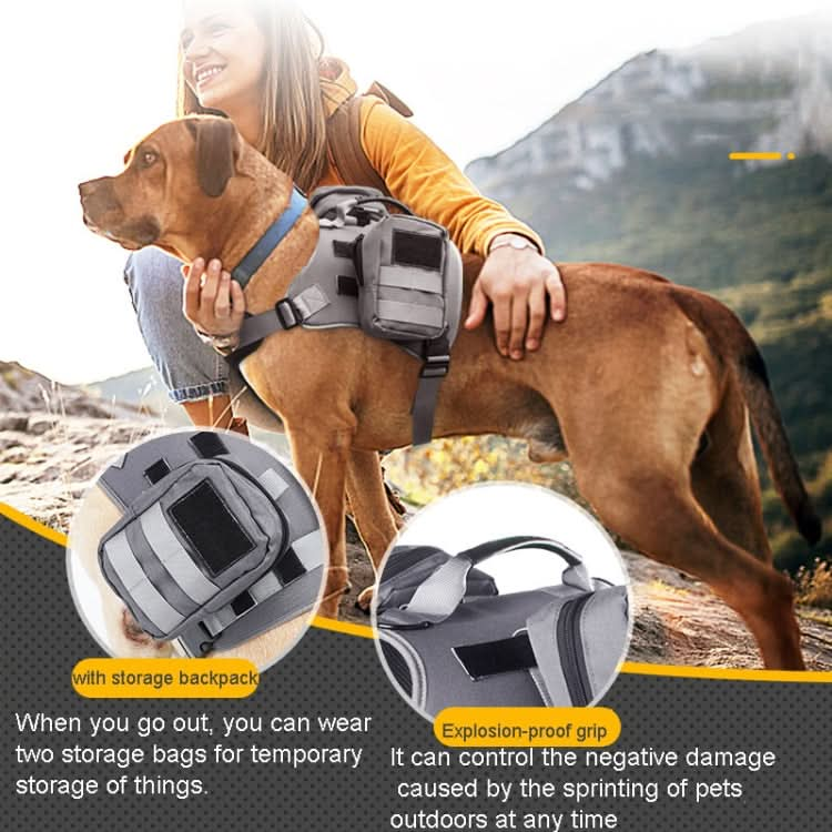 Dog Explosion-proof Chest Strap With Detachable Combination Backpack - Reluova