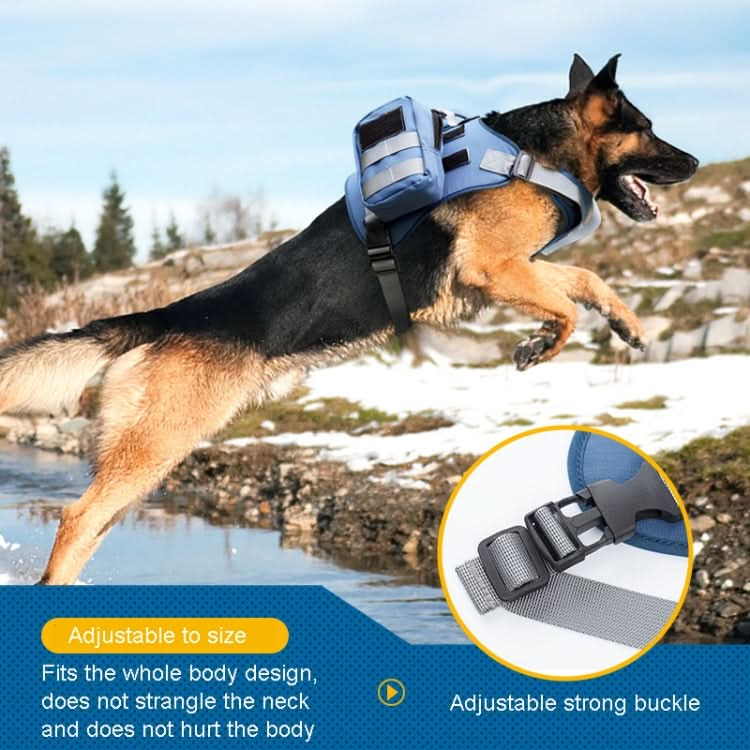 Dog Explosion-proof Chest Strap With Detachable Combination Backpack - Reluova