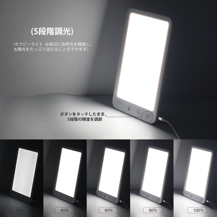 JSK-30 LED Timing Intelligent Dimming SAD Therapy Lamp