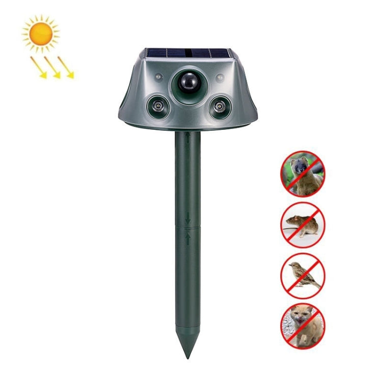 SK031 Four-Sided Solar Animal Repeller Bird Repeller Ultrasonic Rat Repeller My Store