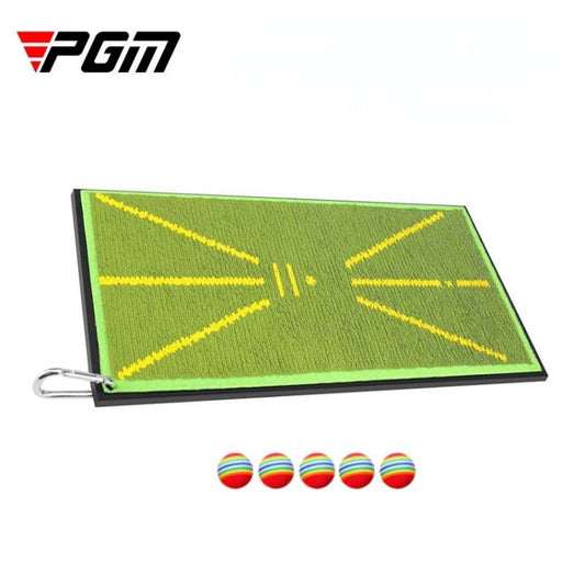 PGM DJD038 Golf Batting Pad Swing Practitioner Beads Training Trace Detection Cushion, Style: