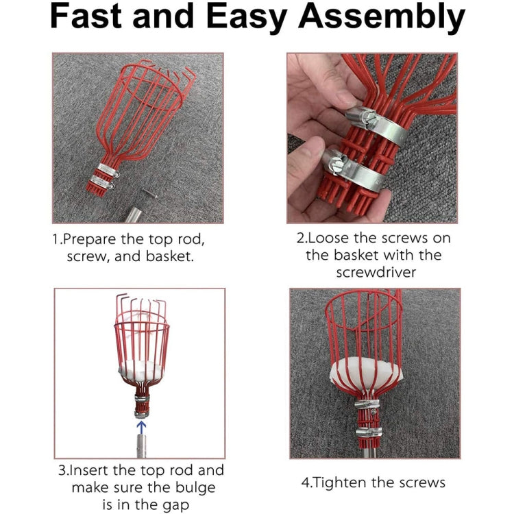 Stainless Steel Aerial Fruit Picker Fruit Picking Tools My Store