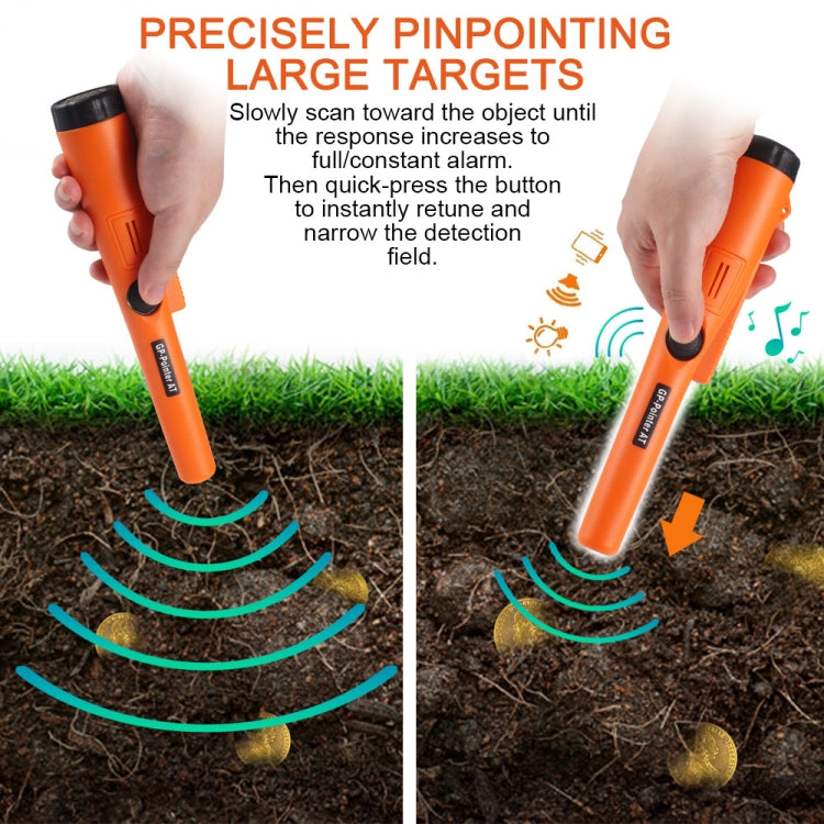 GP-POINTER AT Metal Detector IP68 Waterproof Positioning Rod Reluova