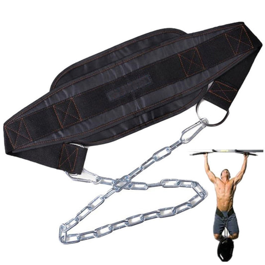 Fitness Weight Belt with Thickened Iron Chain