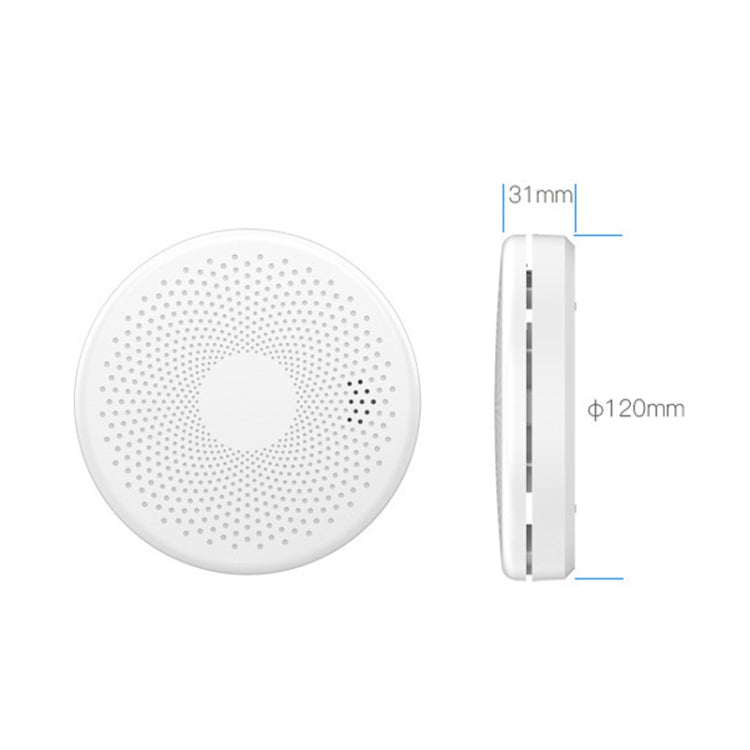 RH-WS11-W WiFi 2 In 1 Smoke Alarm Carbon Monoxide Composite Smoke Sensor Reluova