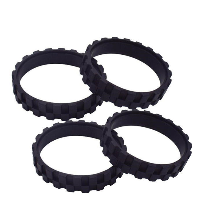 2pairs Walking Wheel Tire Skin For iRobot 500 / 600 / 700 /800 / 900 Series & i7 E3 E5-Reluova