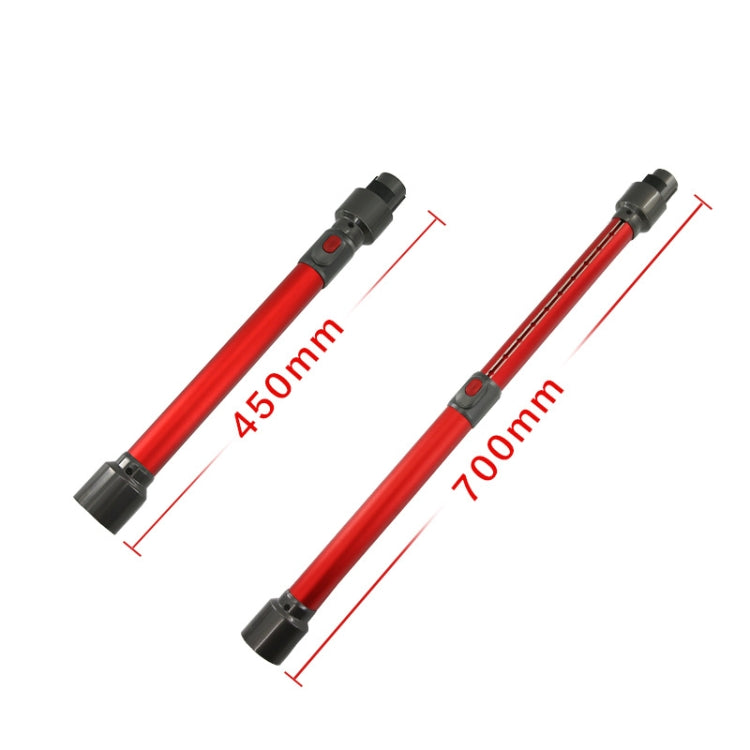 For Dyson V7 V8 V10 V11 V15 Vacuum Cleaner Telescopic Rod Metal Extension Extension Tube Reluova