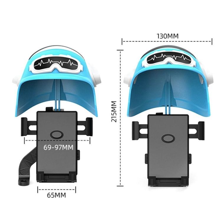 Small Helmet Sunscreen Phone Stand Bracket Motorcycle Mobile Phone Holder,Spec: ÎҵÄÉ̵ê