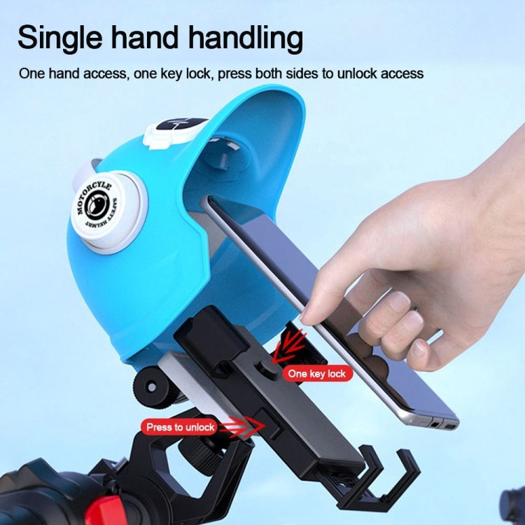 Small Helmet Sunscreen Phone Stand Bracket Motorcycle Mobile Phone Holder,Spec: ÎҵÄÉ̵ê