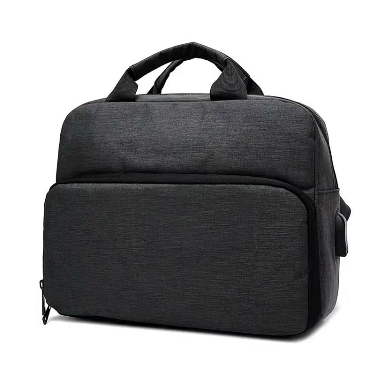 SLR Camera Bag Men Crossbody  Photography Bag Waterproof Carrying Case with USB Charging Port