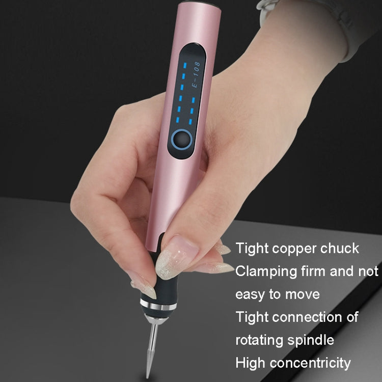 SNJ-3681 Mini Engraving Pen Wireless Polishing Electric Grinder, Style: