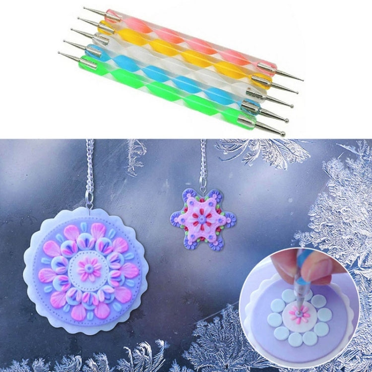 Dot Painting Mandala Pottery Decoration DIY Spiral Wand Tool Set