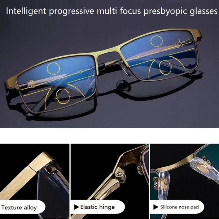 Progressive Multifocal Presbyopic Glasses Anti-blue Light Mobile Phone Glasses Reluova