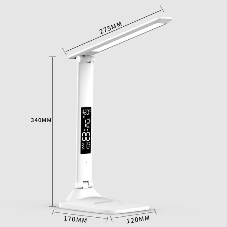 LED Intelligent Digital Display Foldable Desk Lamp, Style: My Store