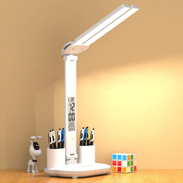 LED Intelligent Digital Display Foldable Desk Lamp, Style: My Store