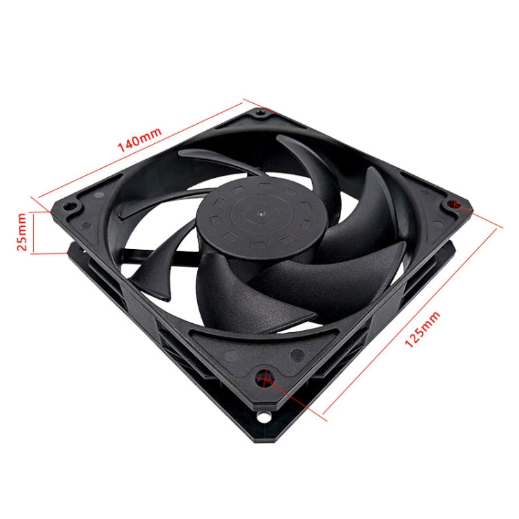 MF14025 4pin High Air Volume Low Noise High Wind Pressure FDB Magnetic Suspension Chassis Fan My Store