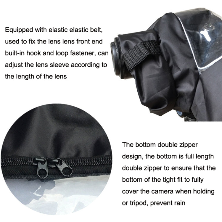 For 5D3 / D800 SLR Camera Rain Cover Photography Camera Raincoat Medium Telephoto Lens Rain Cover My Store