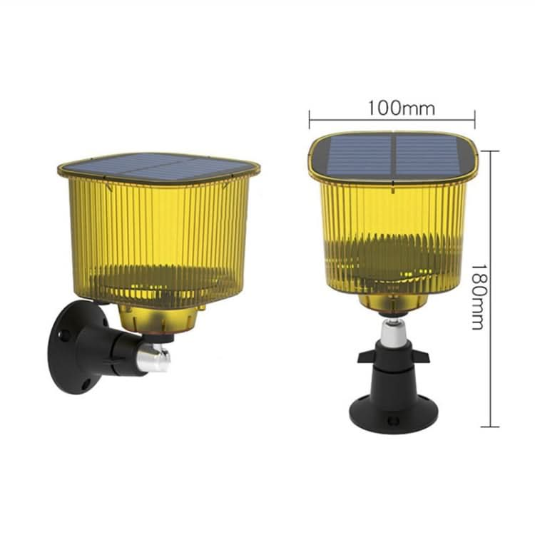 N911R Solar Energy Recording Timing Sound And Light Alarm Reluova