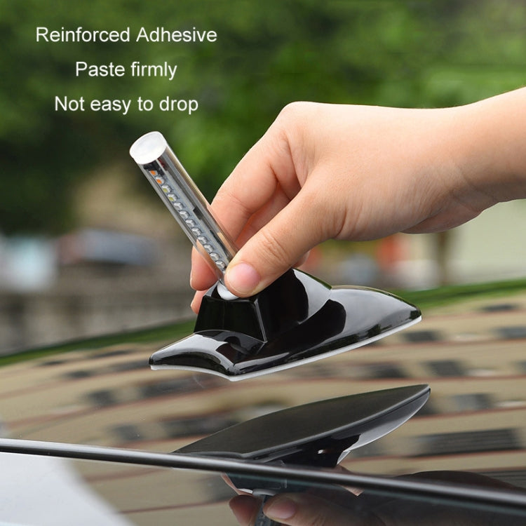 Car Solar Shark Fin With Antenna LED Warning Light ÎҵÄÉ̵ê