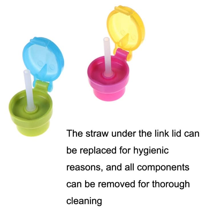 2pcs CJ07205 Baby Straw Lids Portable Drinking Straw Lids for Children-Reluova