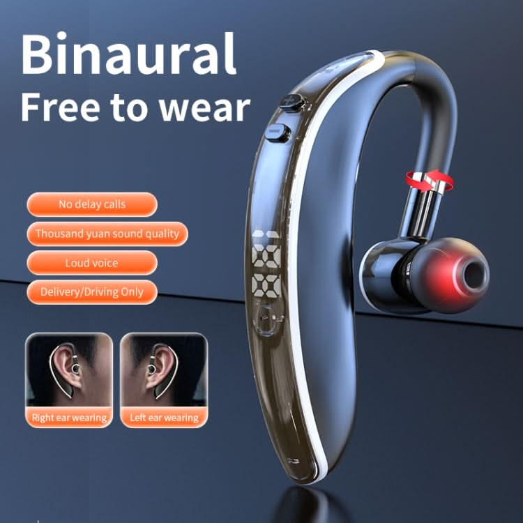 GL20 Digital Single-ear Rotating Universal Bluetooth Earphone