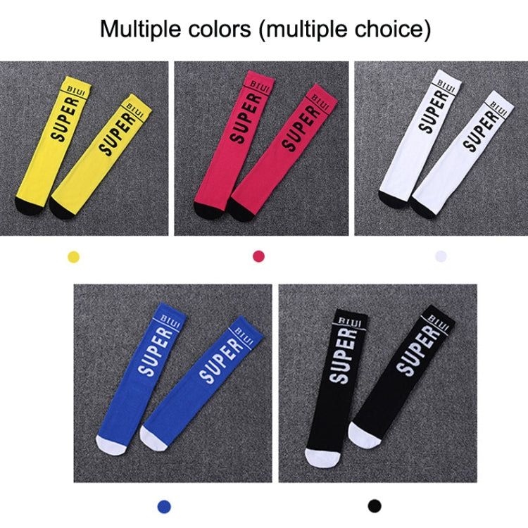 3pairs Spring And Autumn Student Children Skin-Friendly Alphabet Mesh Long Cotton Socks