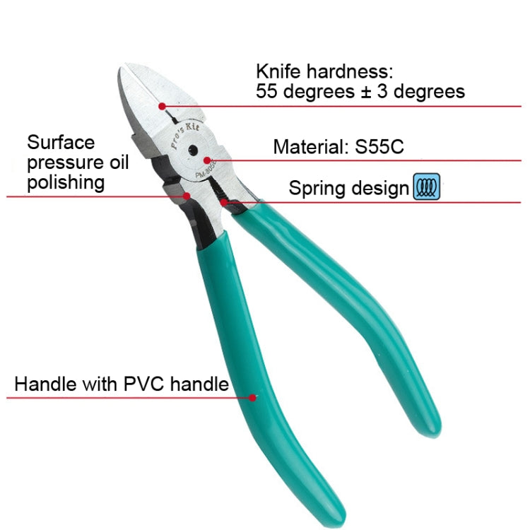 ProsKit PM-805E Thin Knife Water Nose Pliers 5 Inch Angled Nose Pliers My Store