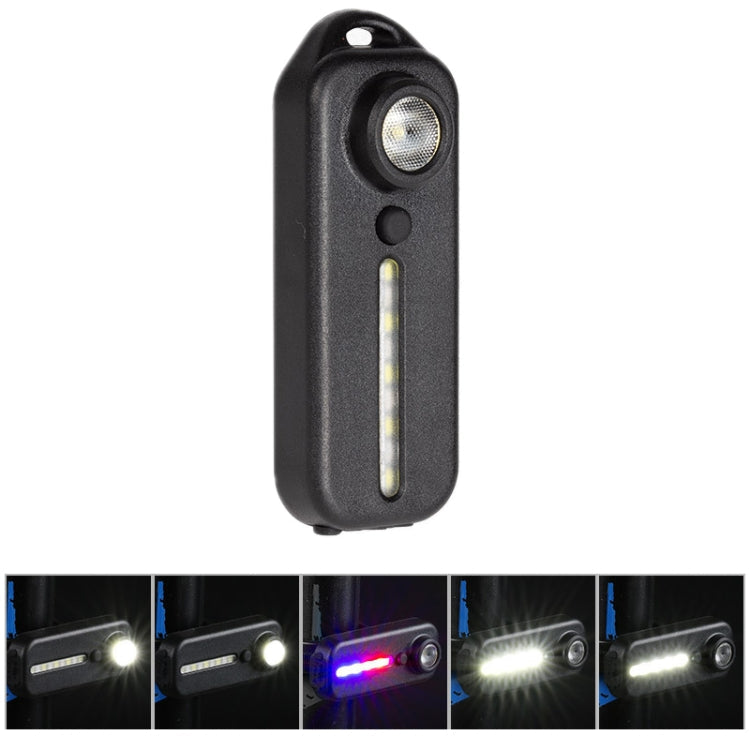 Bicycle Tail Light Type-C Rechargeable Outdoor Warning Light With Pen Clip Reluova