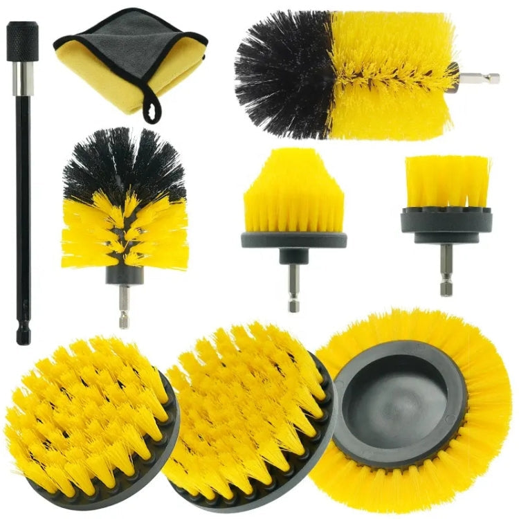 WRS-DS19 9 in 1 Electric Drill Crevice Cleaning Brushes Car Wash Tools Set ÎҵÄÉ̵ê