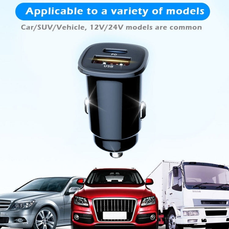 PD 30W Dual Port USB Super Fast Charge Car Charger ÎҵÄÉ̵ê