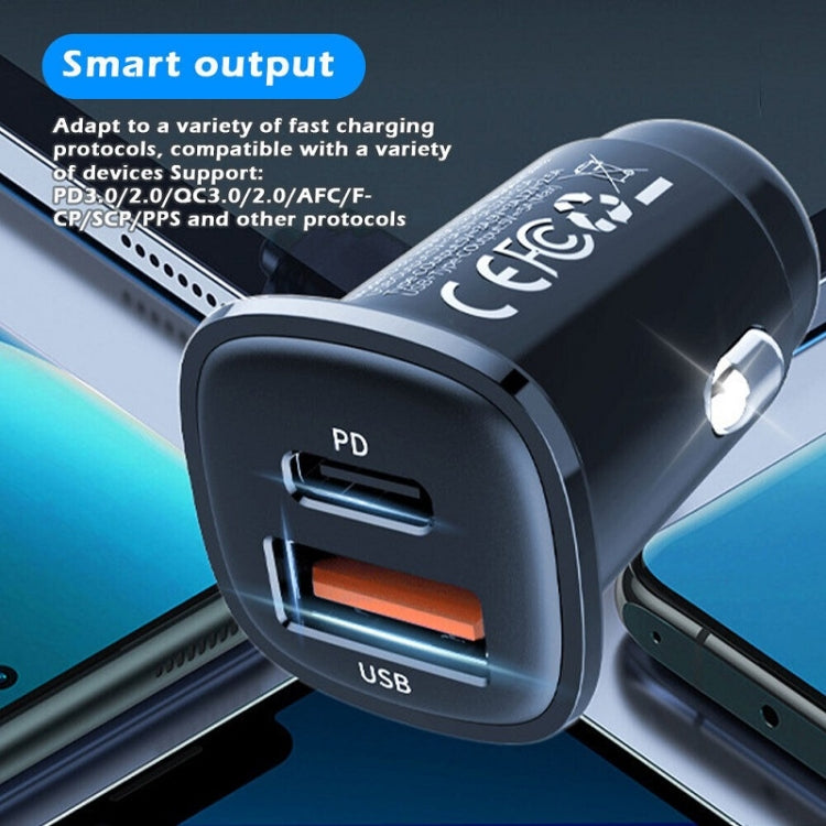 PD 30W Dual Port USB Super Fast Charge Car Charger ÎҵÄÉ̵ê