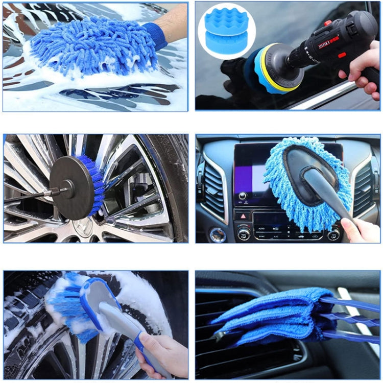 WRS-CS29 Car Wash Cleaning Brush Set Car Interior Crevice Cleaning Electric Drill Brush