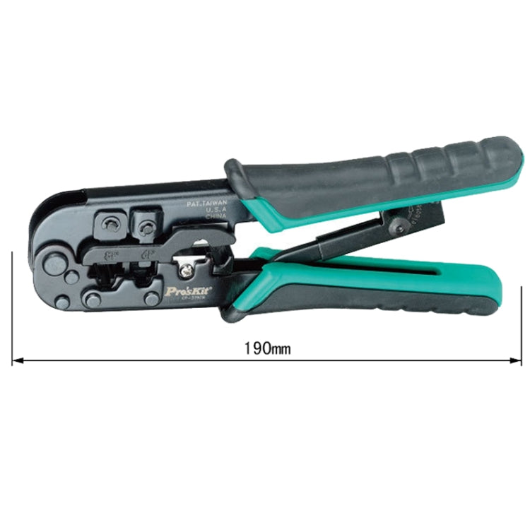 ProsKit CP-376TR 4P/6P/8P Three-Use Network Crimping Pliers My Store