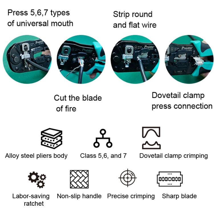 Multi-Functional Network Crimping Pliers Network Crimper My Store