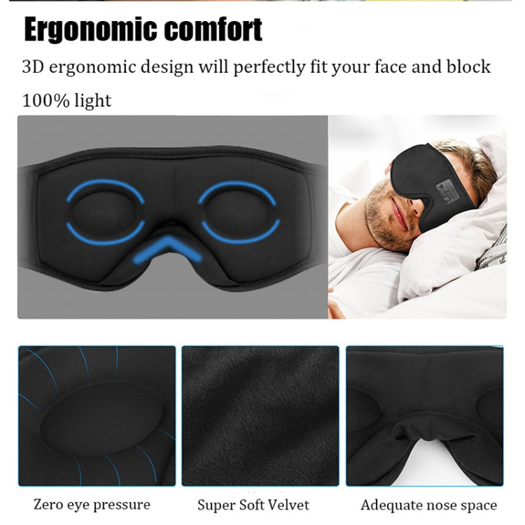 EM4 Bluetooth 5.2 Eye Mask Wireless Headphone Eye Protection for Sleep Office Lunch Break