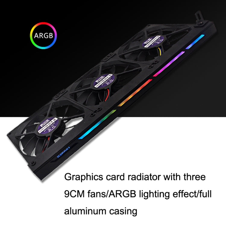 High Speed Radiator 5V ARGB Light Strips Cooling Fan My Store