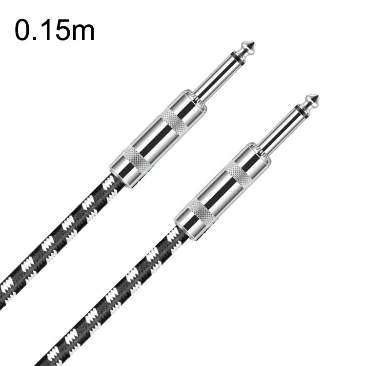 2 Straight Head 6.35mm Guitar Cable Oxygen-Free Copper Core TS Large Two-core Cable-Reluova