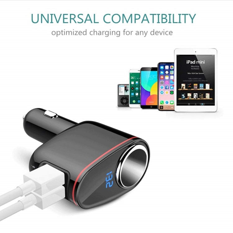 Multifunctional Car Cigarette Lighter 100W One for Two High Power Charger ÎҵÄÉ̵ê